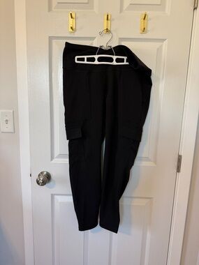 Old Navy Black High-Rise Active Leggings XL